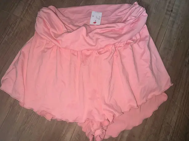 Target New Colsie baby pink ruffle shorts