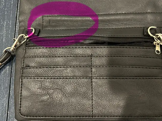 Skull Crossbody Bag Black