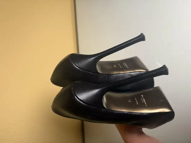YSL Yves Saint Laurent () Black Tribute Stiletto Heels – Size 7