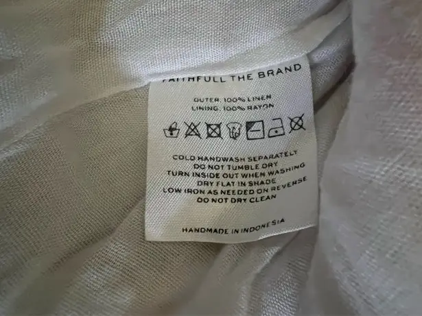 Faithfull the Brand Gamora Midi Dress Linden Floral Print SIZE M