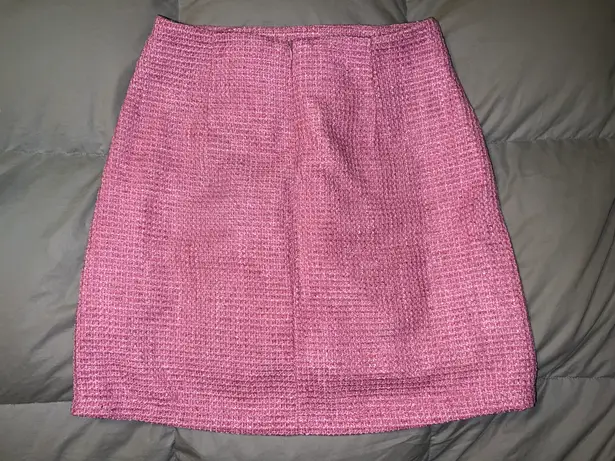 Pink Lily Pencil Skirt