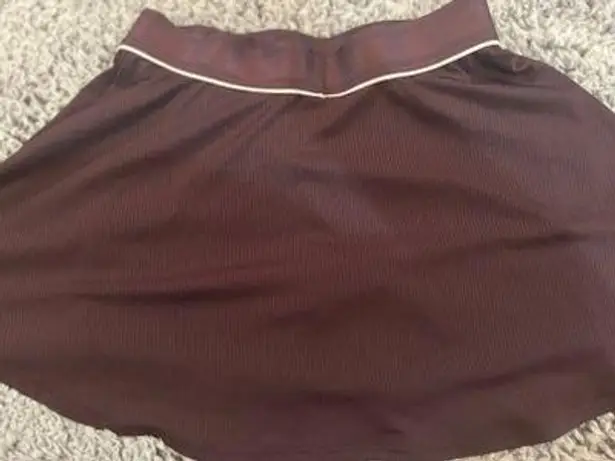 Nike Brown Ribbed Skort