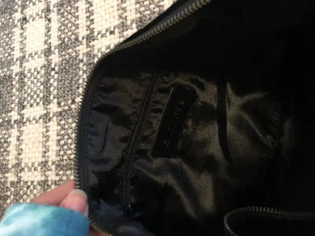 EXPRESS Black Suede Shoulder Bag Purse