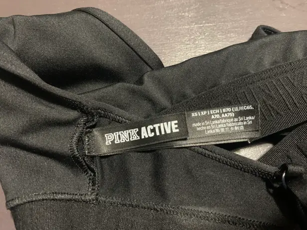 Victoria's Secret PINK Active Black Sports Bra