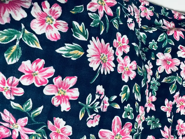 Unique Vintage Vintage 80s/90s Whitefish Bay checkered plaid floral printed high waisted shorts