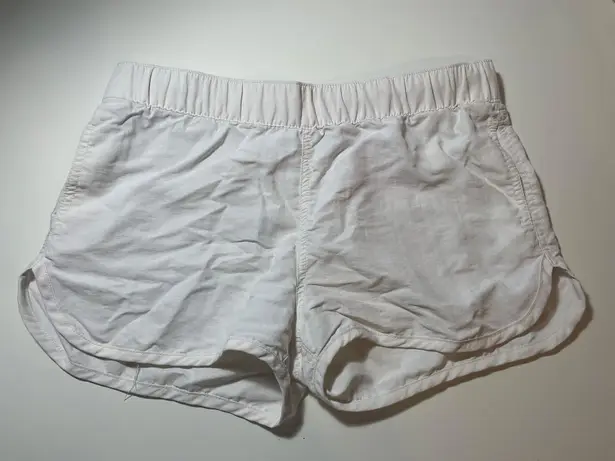 Full Tilt white nylon shorts