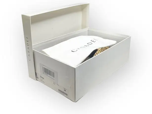 Casadei ♚ Renna Bamboo Heeled Heels Platform Ankle Strap Sandals ♚ Sand Suede ♚