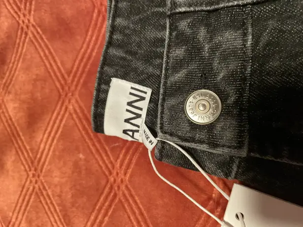 Ganni Washed Denim High Waisted Jeans