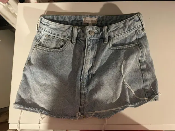 PacSun Mini Jean Skirt