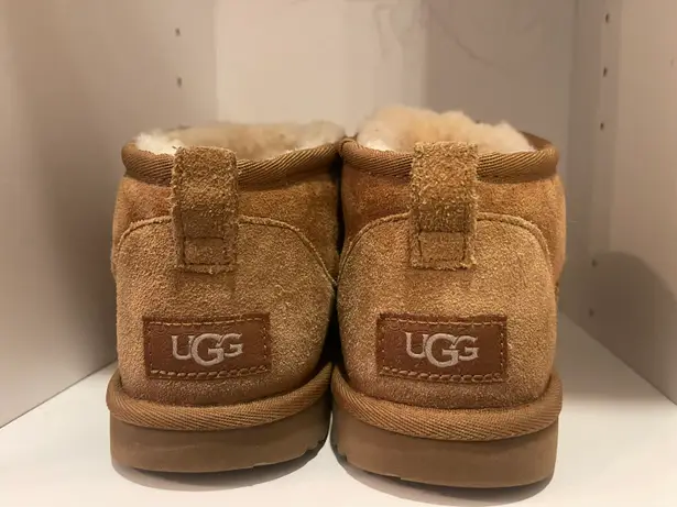 Ugg Ultra Mini (read Description) Tan Size 6