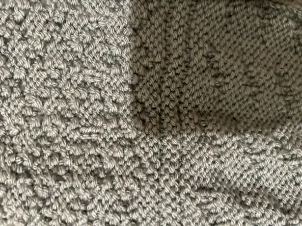 Vintage Olive green large Mix pattern textured hand