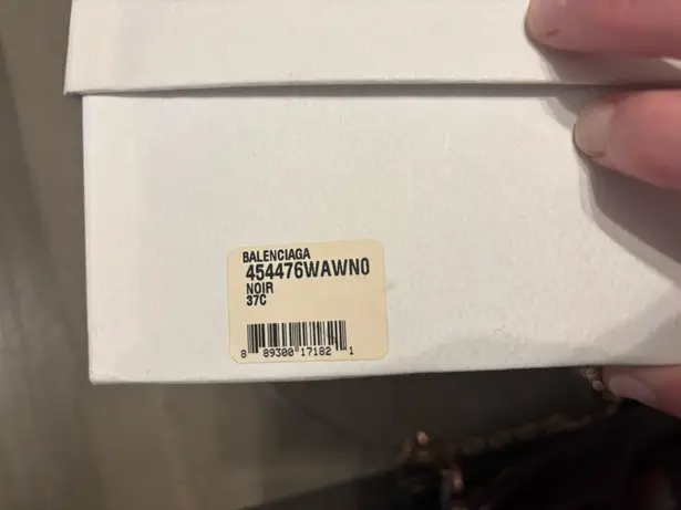 Balenciaga Bow Wedged Sandle size EUR 37/ US 6.5