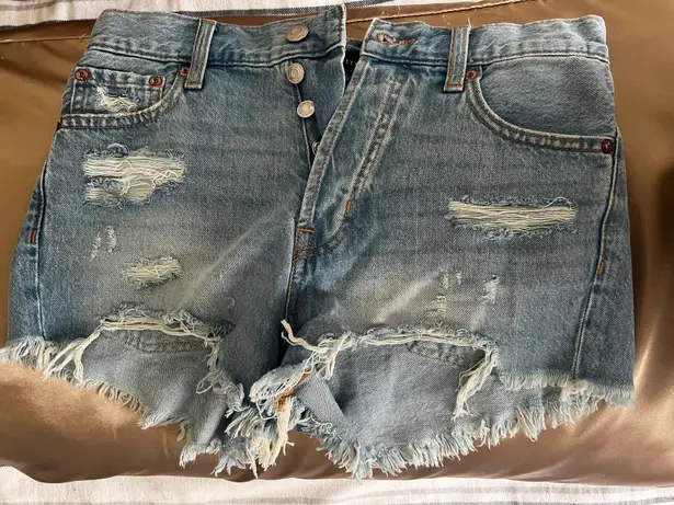 Aeropostale Boyfriend Jean Shorts