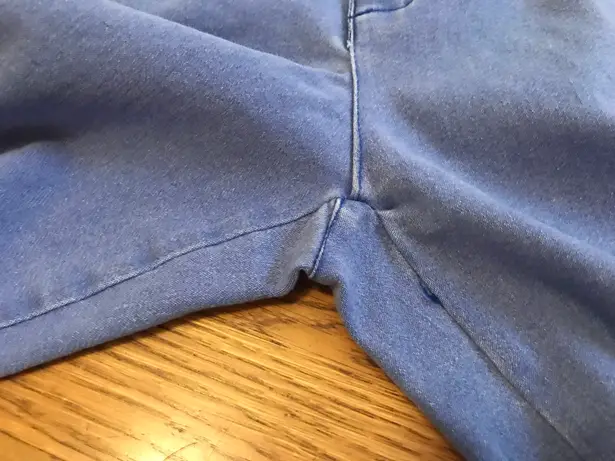 No back pockets High waist skinny jeans size M Blue Size M