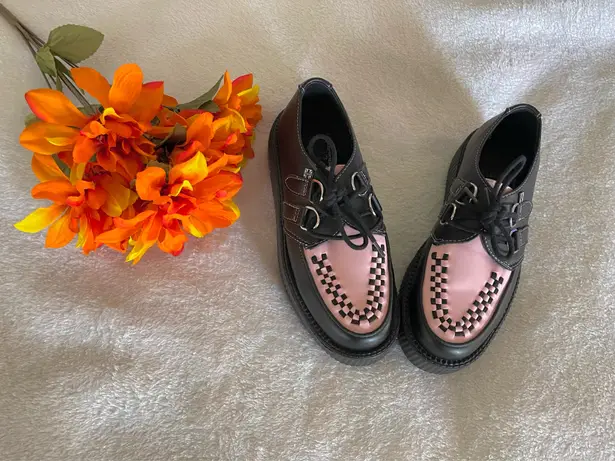 TUK black and pink Vida Mondo creeper shoes Multiple Size 5