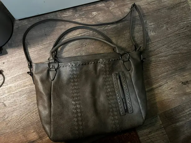 Dark Brown Oversized Tote Handbag