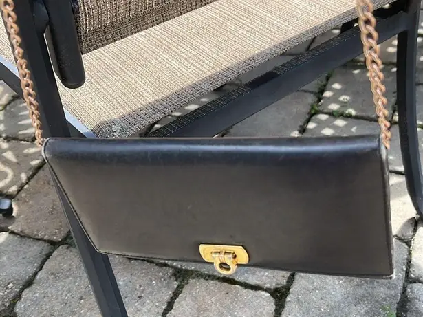 Salvatore Ferragamo long wallet with chain 222035