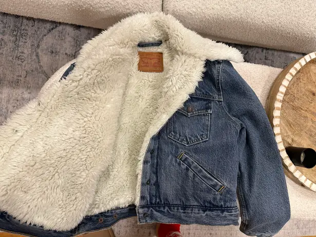 Levi's Sherpa-Lined Denim Trucker Jacket