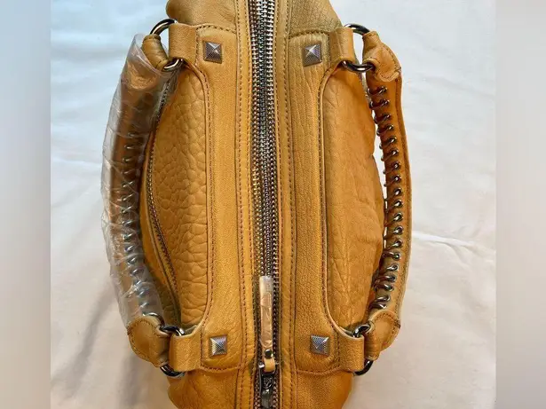 Ash NWT, shoulder Bag, with Crossbody strap, Soft Leather, zippers, grommets
