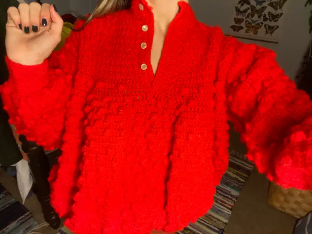 Handmade Vintage Chunky Sweater