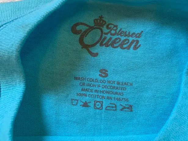 Relaxed Tee Size S Boyfriend T Shirt Blue