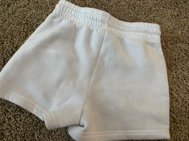 White Sweatshorts Size XS