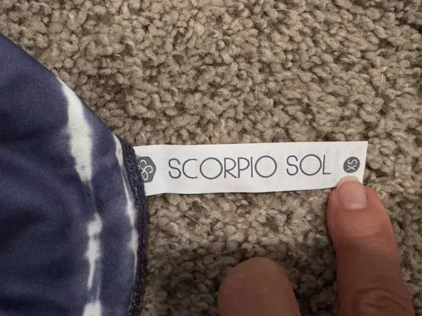 Scorpio Sol Vinyasa High-Waist Tie-Dye Leggings XS Athleisure Yoga Performance - Image 5