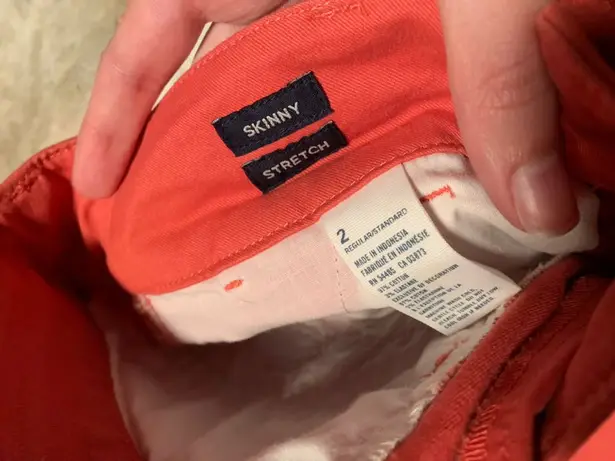 American Eagle AEO Rusty Pink Skinny Khakis