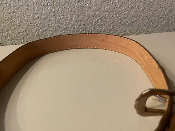 Justin ’s Red Cowhide Belt - Excellent Condition - Made In USA