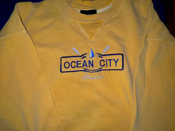 Crewneck Yellow Size M