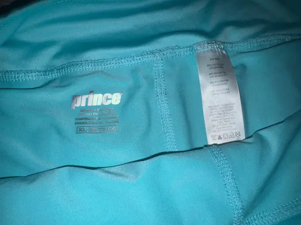 PRINCE Blue / turquoise mini skirt Size XL