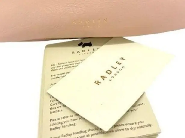 Radley London Sunny Rise Womens Bucket Bag Pastel Pink Leather New