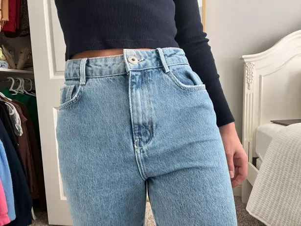 ZARA high rise jeans