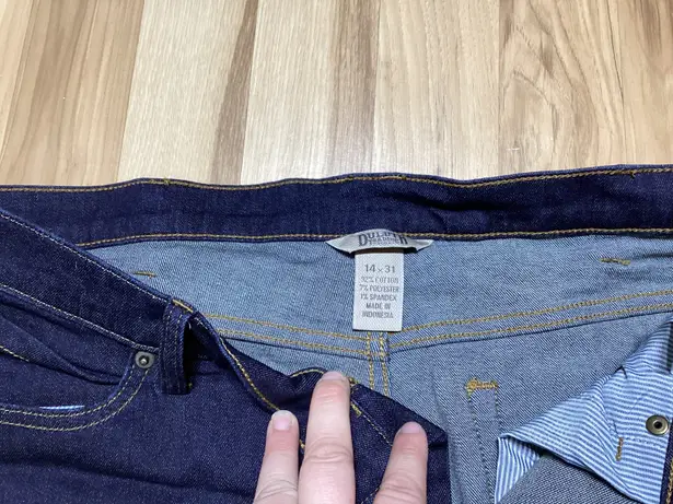 Duluth Trading Co Dark Wash Bootcut Jeans Size 14X31