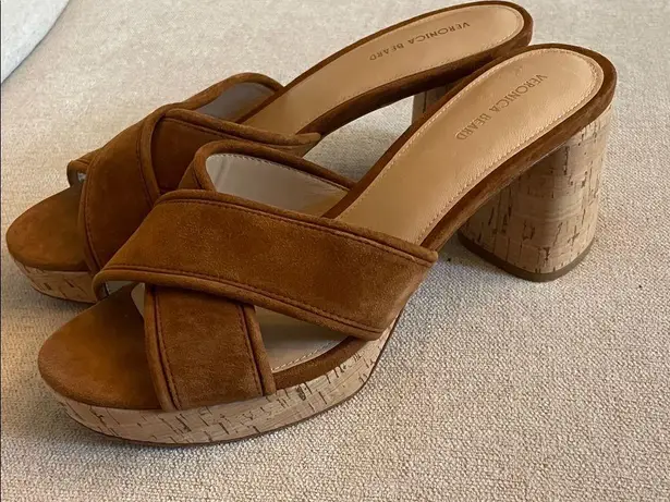 Veronica Beard Dory Block-Heel Sandal