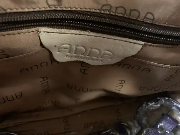 Anna anuschka Midnight Peacock Bag