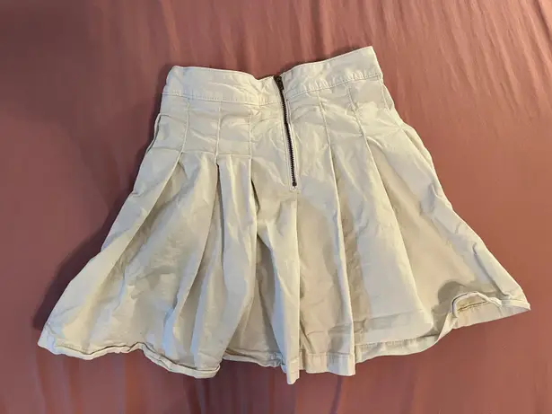 American Eagle Outfitters Khaki Mini-Skirt