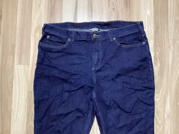 Duluth Trading Co Dark Wash Bootcut Jeans Size 14X31