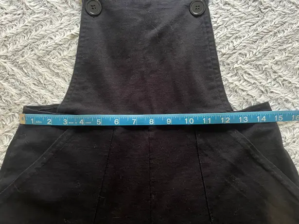 American Apparel Black Overalls