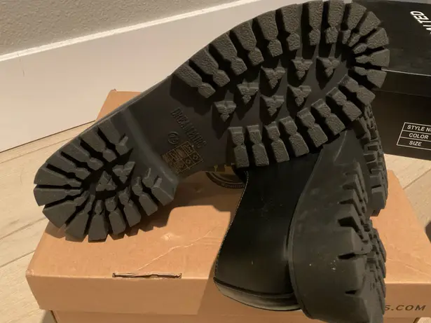 Dream Paris Mary Jane Faux Leather Chunky Platforms