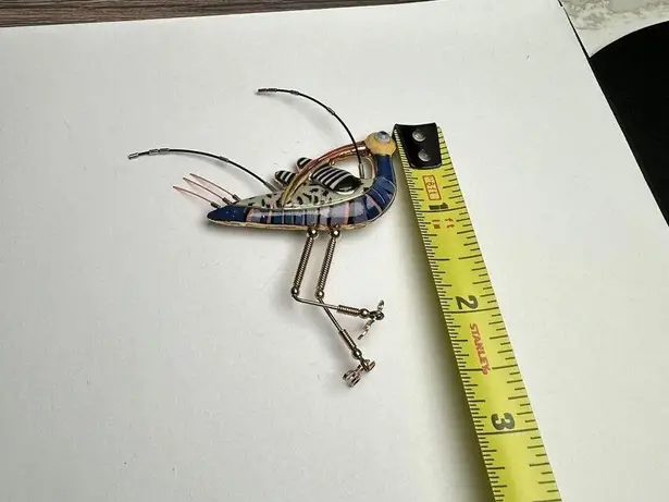 Cynthia Chuang Jewelry 10 Artist Handmade Bird Whimsical Quirky Brooch Pin