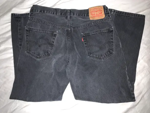 Levi’s Levi Strauss High Waisted Vintage Jeans Black Size 10