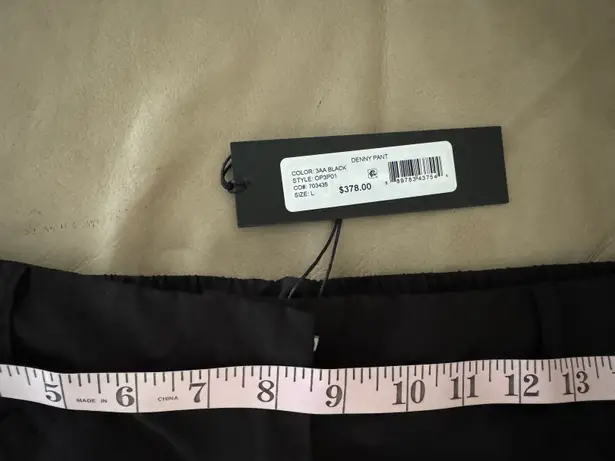 Kobi Halperin Linen/Tencel Blend Denny Pant Black