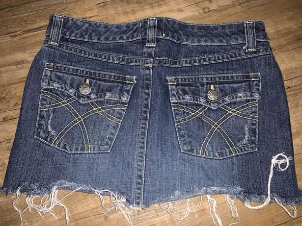 Aeropostale Y2K Denim Mini Skirt 3/4