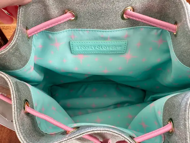 Stoney Clover Lane Flap Backpack Diner Collection Shimmer Cherry on Top NWT HTF