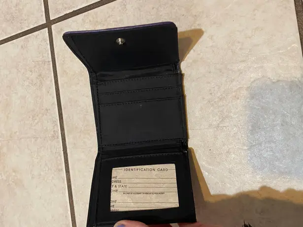 ‘D’ Mini Wallet Black - Image 3