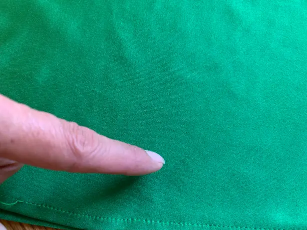 Cowl neck strappy cami top green size S