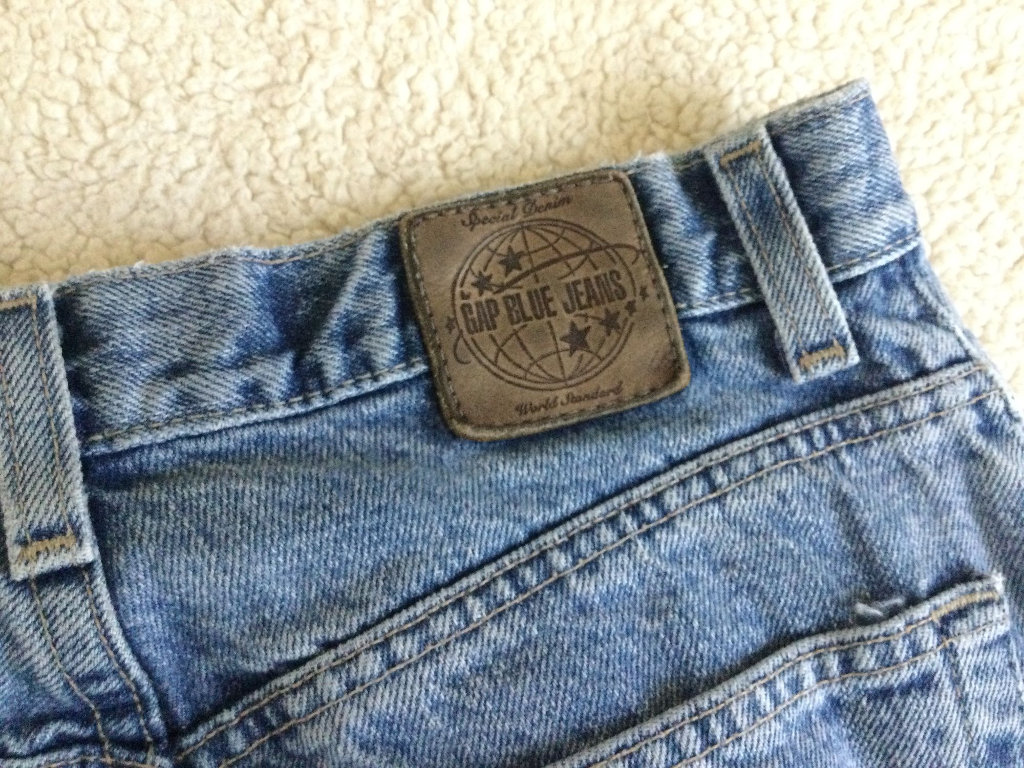 Gap Vintage 90s Hi Rise Wash Mom Jeans - Sz 6