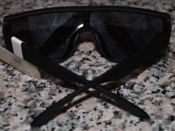 Matte oversize sunglasses Black