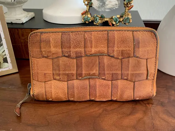 Nordstrom Genuine Tan Leather Wallet 